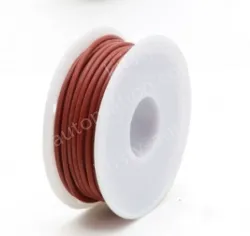 Silicone high temperature cable 18AWG Brown