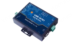 An industrial router with serial port