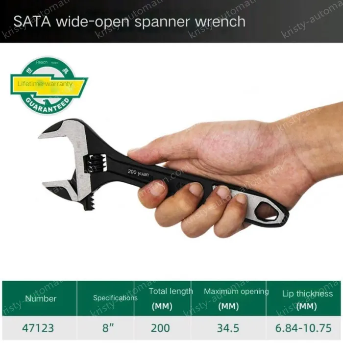 Large opening 8 inches, opening volume 34.5mm-47123