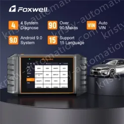 FOXWELL NT1009 Automotive Full System Diagnostic Tool Bidirectional Tester with Over 30 Resettings