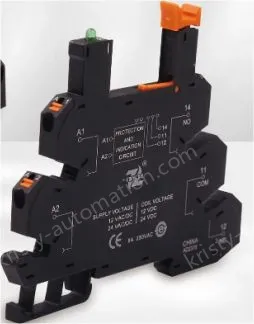 KY41F Relay matching base 250VAC (6-24)VAC/DC Upgraded Base