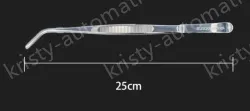 Stainless steel tweezers Curved round head (304 models) 25cm