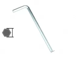 Galvanized 5mm 10pcs flat head