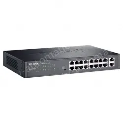 18 10/100/1000Base-T RJ45 ports Full Gigabit Ethernet PoE switch