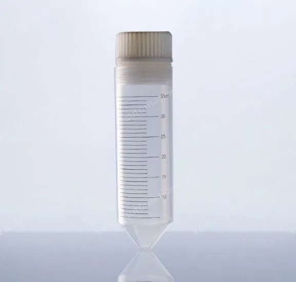 30 ml centrifuge tubes are internally rotated with round bottoms
