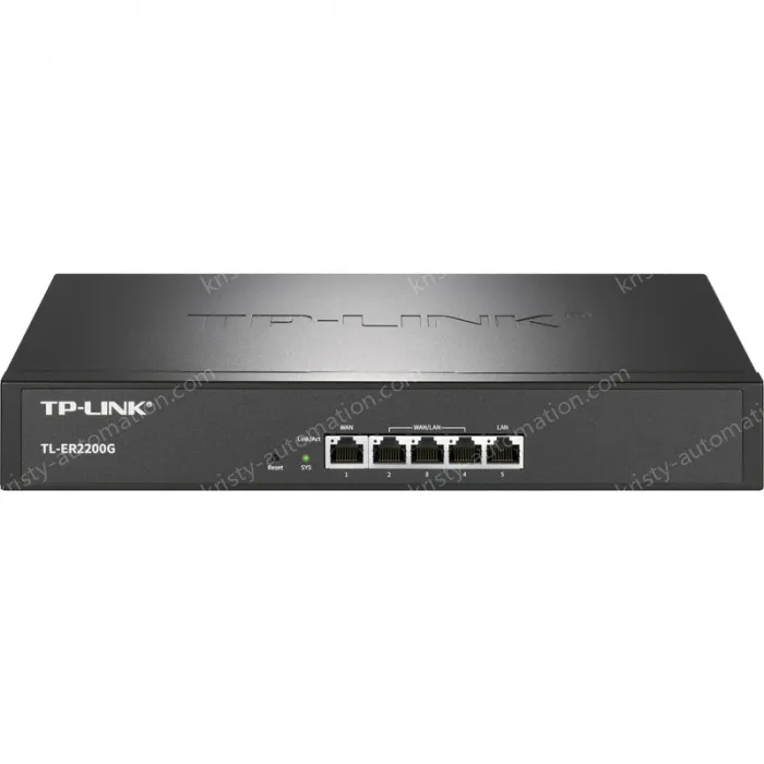 1 WAN+3 WAN/LAN+1 LAN Multi-WAN port Gigabit enterprise VPN router
