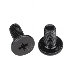 Carbon steel thin head screws M2.5*10*5