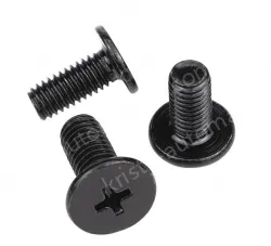 Carbon steel thin head screws M2.5*10*4