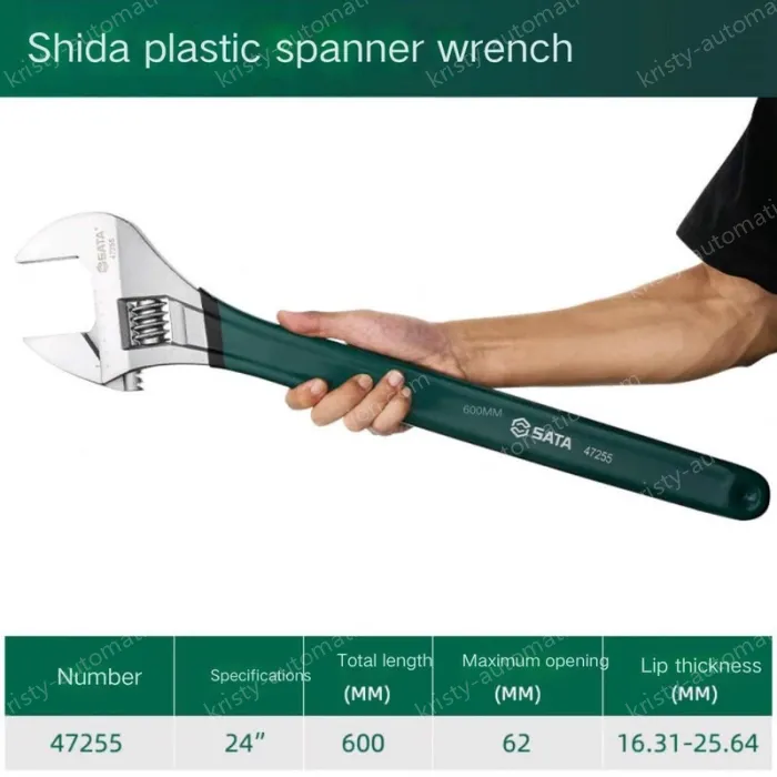 Plastic shank 24 inches, opening 62mm-47255