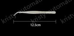 Stainless steel tweezers Curved tip (304 models) 12.5cm