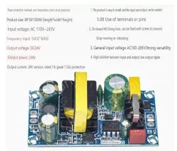 AC-DC buck module: 220V to 24V 1A isolating switching power supply module