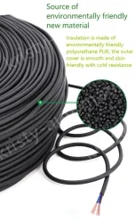 5 core 4 core 2 core sensor cable 24 AWG 5 pole