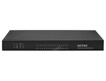 UOTEK 10/100M TCP/IP to 16 Ports RS-232 Serial Device Server