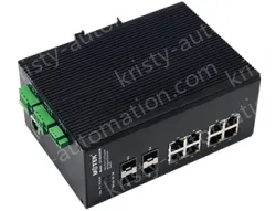 UOTEK 8G+4G Full Gigabit Managed Ethernet Switch