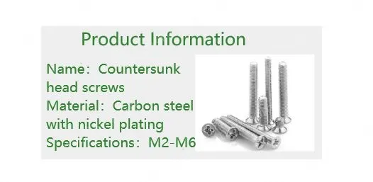 Electronic screws M1.4*3