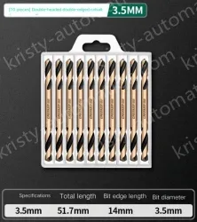 10 double-ended 3.5mm