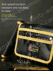 A multifunctional belt bag in red