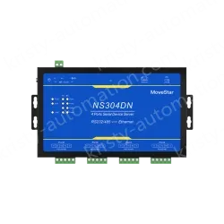 4 Ports RS232/485 Serial to 100M Ethernet Server