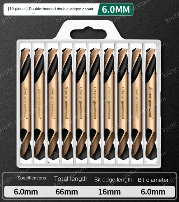 10 double-ended 6.0mm