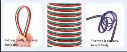 LED light connecting cable 16AWG*5 and (26/0.254TS)
