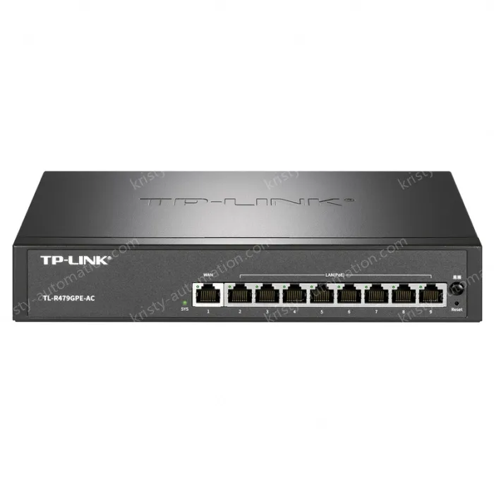 1WAN port,8 LAN ports PoE· AC all-in-one Gigabit VPN router