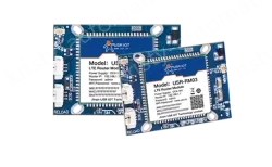 Dual-network port 4G wireless router module