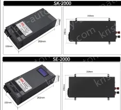 High-power switching power supply 2000W 220V