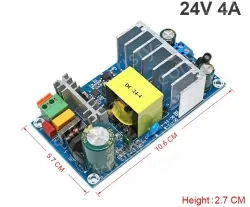 AC220V to DC high-power switching power supply step-down module 24V 4A