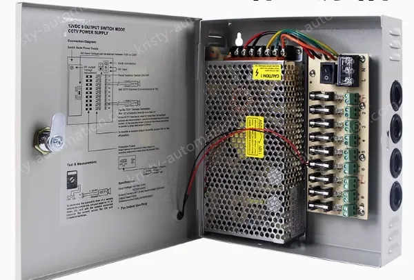 CCTV DC Power Supply Box RF-360-12-18