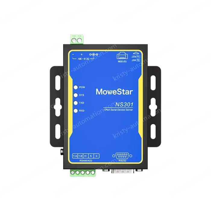 1 Port RS232/485/422 Serial to 100M Ethernet Server