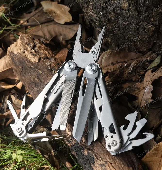 GHK11-H Multifunctional Pliers Stainless Steel Multifunctional Wrench Emergency Rescue Folding Combo Tool