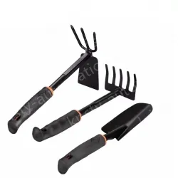 Hole shovel + five-tooth rake + dual-purpose nail rake hoe