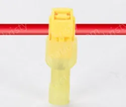T3 yellow 2-4 square cord-T-type no-break wire terminal