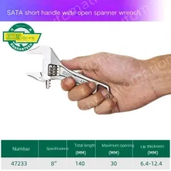 Short shank: 8 inches, opening capacity: 30mm-47233