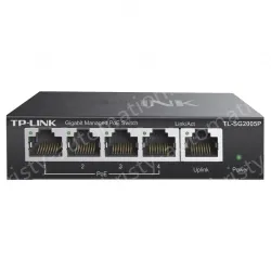 5 port Full gigabit cloud-managed PoE switches
