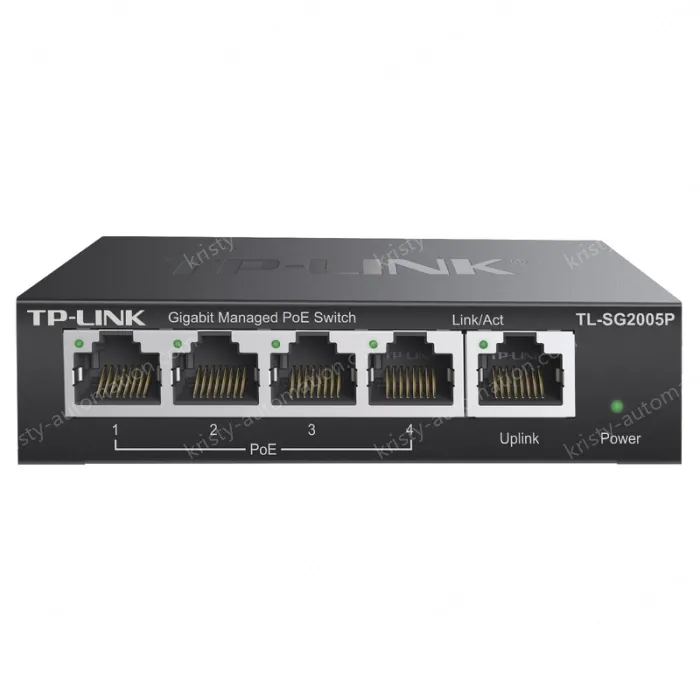 5 port Full gigabit cloud-managed PoE switches