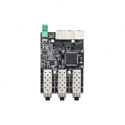 Intrinsically safe Gigabit 3 optical and 3 electrical embedded switch