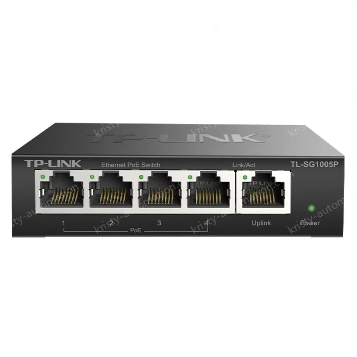 5 port Full Gigabit Ethernet PoE switch