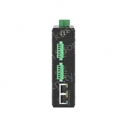 industrial-grade Modbus gateway 2-channel DIN-rail serial port server