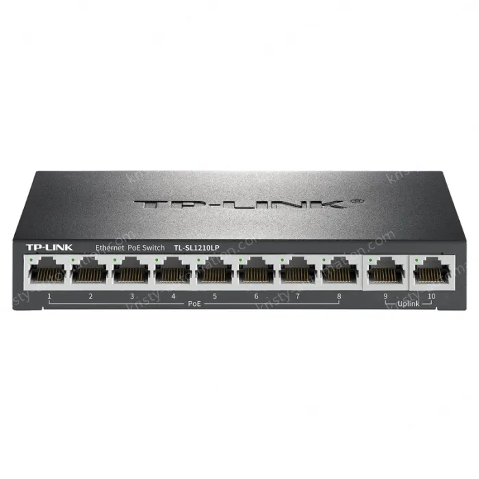 10 port Gigabit uplink PoE switches