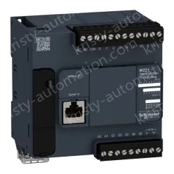 TM221C16U Logic controller, Modicon M221, 16io tr.npn