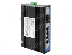 UOTEK 4 10/100Base-TX Ethernet ports and 1&nbsp;100Base- FX optical port Network Fiber Optic Transceiver