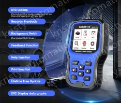 AUTOPHIX BAS100 Automotive 12-24 Lead Acid Battery Tester Analyzer