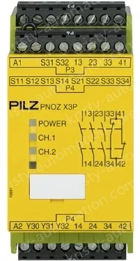 PNOZ X3P 24VDC 24VAC 3n/o 1n/c 1so