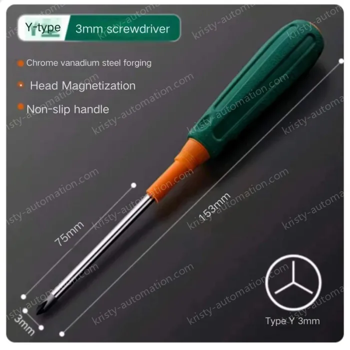 Y-shaped screwdriver 4mm