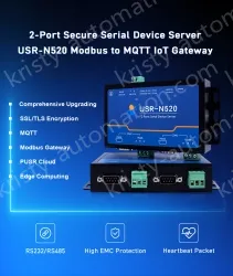 RS-232/485 serial devices to the TCP/IP network