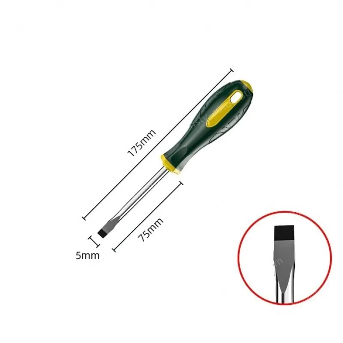 5×75mm slotted strong magnetic chrome vanadium steel