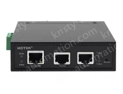 UOTEK 10/100M to 2 ports RS 485/422 serial port server