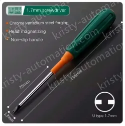 U-shaped screwdriver 1.7