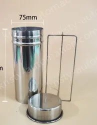 60mm Petri dish sterilization bucket (75*190mm) with steel wire frame